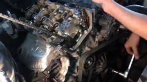 Замена цепи ГРМ Мерседес, мотор 276