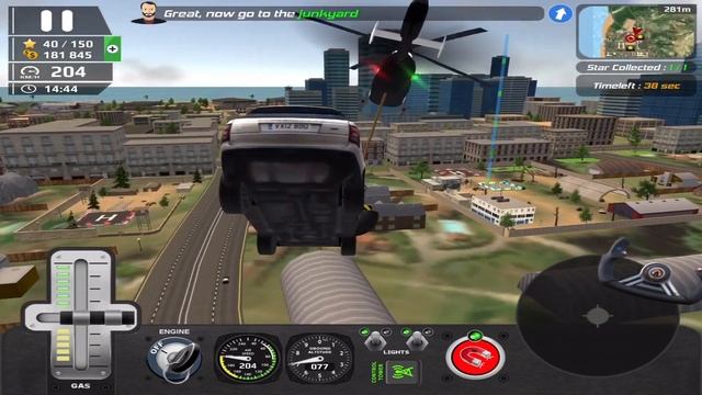 HFPS - Helicopter Flight Pilot Simulator MISSION #15 Car accident transport the wreck смотреть онлайн