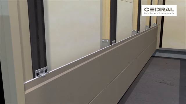 Animation 3D tutoriel Eternit pose bardage Cedral Click смотреть онлайн