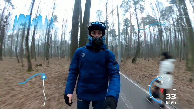 Заезд на моноколесе GotWay MSuperX в парке Покровское-Стрешнево смотреть онлайн