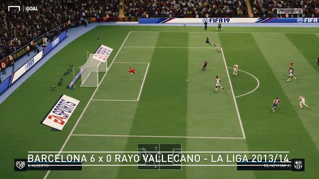 Los mejores goles de Neymar, en FIFA 19 смотреть онлайн