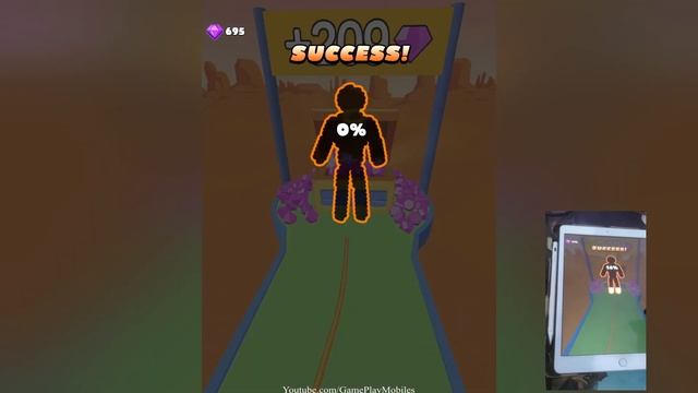 Rope Man Run - Gameplay Walkthrough - Levels 1-20 смотреть онлайн