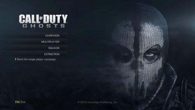 Call of Duty Ghosts Game Main Menu Theme Song | ( 60fps ) смотреть онлайн