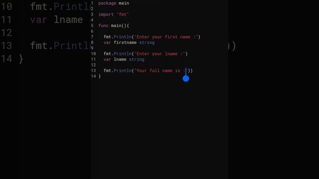 How to Input from the User in Golang смотреть онлайн