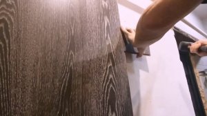 Ламинат на стене. Идея дизайна стены - зона прихожей/Немного нашего ремонта