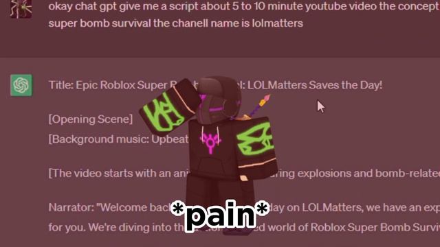 USING CHAT-GPT TO GET FAILURE? (FIRST MASCOT VIDEO) смотреть онлайн