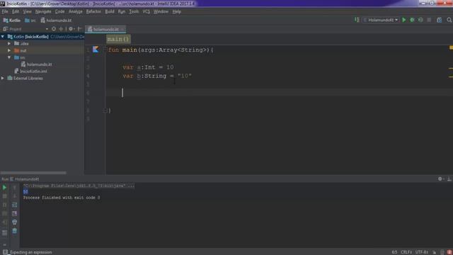 Aprender Kotlin Tutorial - Variables con Var y Val, Conversion de Tipos | Código OnClick смотреть онлайн