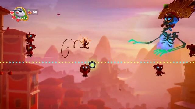 Marsupilami Hoobadventure - High Speed Line (City) All Feather Walkthrough смотреть онлайн