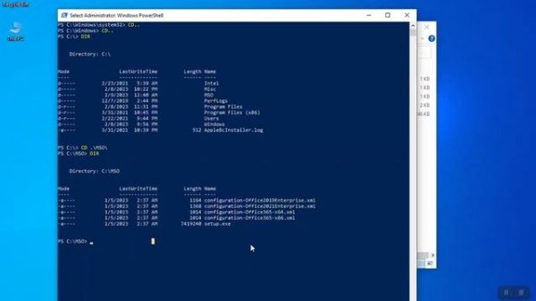 Download and Install Office 2019/2021/O365 Apps with Office Deployment Tool (ODT) via PowerShell/CM