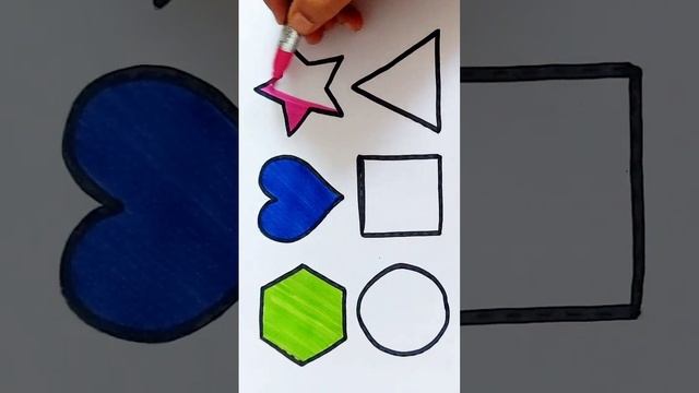 Learn Shapes, Colors for Kids & Toddlers |2d shapes drawing | Preschool Learning, Education Video,C смотреть онлайн