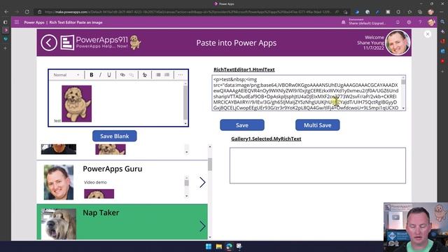 Paste a screenshot into SharePoint Rich Text with Power Apps смотреть онлайн