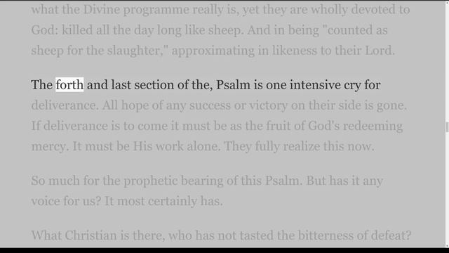 On the Psalms by F B Hole, Psalms 44, 45, on Down to Earth But Heavenly Minded Podcast смотреть онлайн