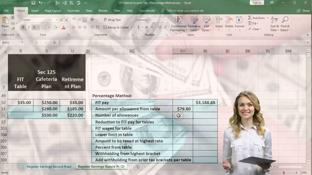 Federal Income Tax - Percentage Method 25 смотреть онлайн