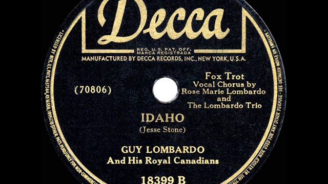 1942 Guy Lombardo - Idaho (Rose Marie Lombardo & trio, vocal) смотреть онлайн