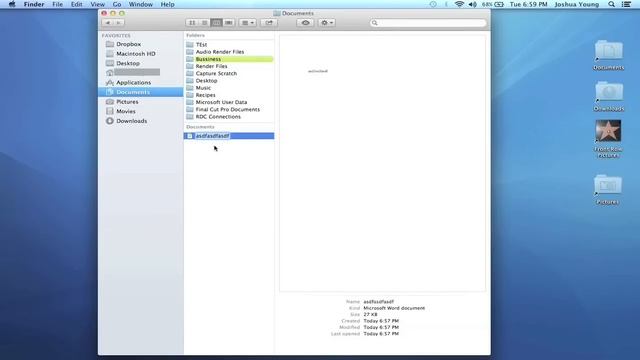 Renaming Files or Folders on Mac / Apple Computers смотреть онлайн