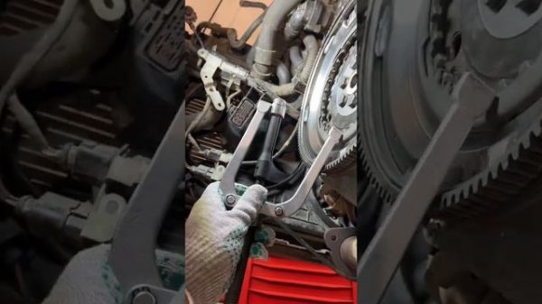 Джетта на замену заднего сальника коленчатого вала