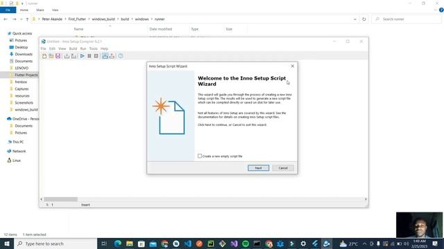 Compile Flutter App to .exe Windows Executable File. смотреть онлайн