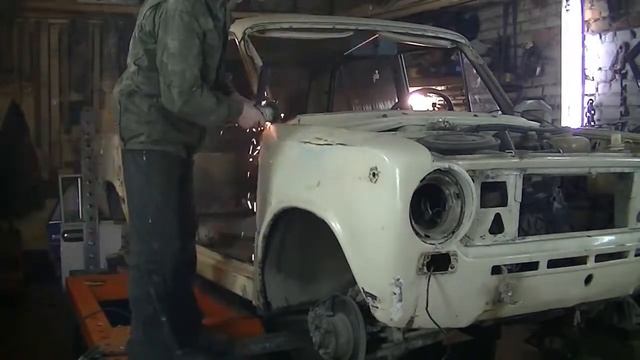 Ваз 2101 ремонт кузова смотреть онлайн