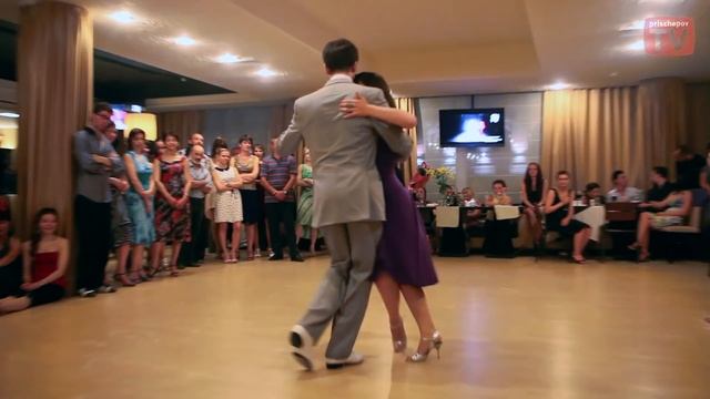Andrey Boev & Irina Ditkovskaya, Russia, Moscow, Milonga "El Calor" 13.07.2012 смотреть онлайн