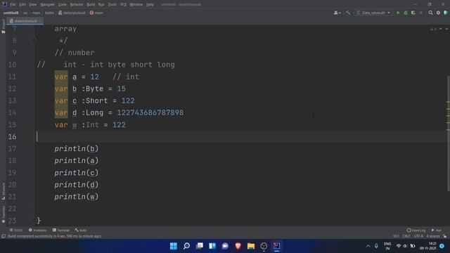 How to create variables of different data types in kotlin | Kotlin complete course in hindi | #6 смотреть онлайн