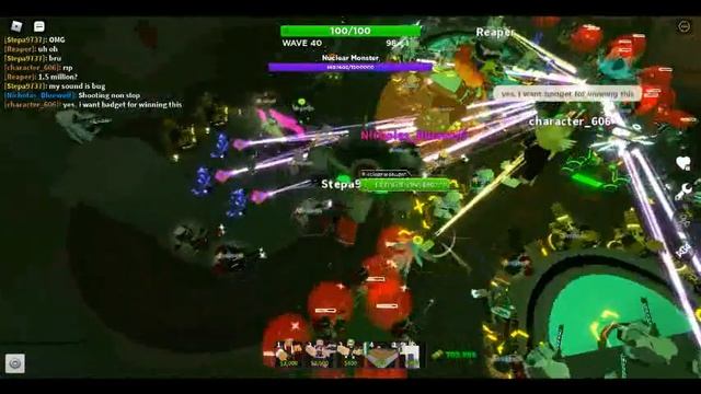 Tower Defense Simulator Defeated Nuclear Monster смотреть онлайн