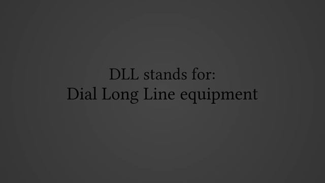 What Does "DLL" Stand For? смотреть онлайн