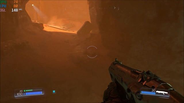 DOOM 2016 RTX 2070 8GB ASUS SCAR II GL504GW Ultra settings! смотреть онлайн