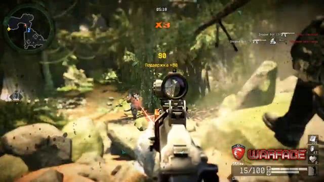 Warface PVE Лес Новый☺☺ смотреть онлайн