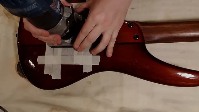 Battery Box Transplant, not as simple as it sounds! - Ibanez Bass Guitar battery box installation смотреть онлайн
