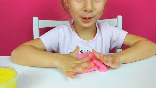 Классный набор слаймов с Wildberries. Делаем пять цветных слайма смотреть онлайн