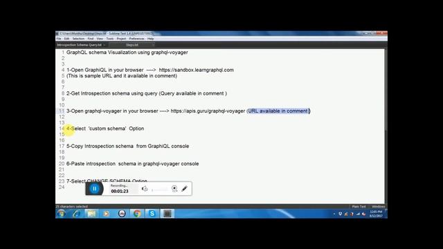 GraphQL schema Visualization using graphql-voyager смотреть онлайн