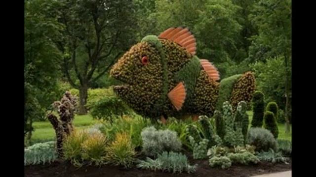 Самые яркие и красивые ЦВЕТЫ в мире. СКУЛЬПТУРЫ из цветов смотреть онлайн