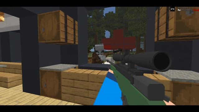 BLOCKOPS Addon Remake [New-Guns FnFal & L96a1 Sniper] GUN MODS 3D in Minecraft PE смотреть онлайн