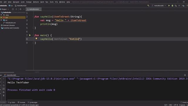 kotlin for beginners in urdu / Hindi | kotlin from scratch #14 | Parameter Of Function | TechTuber смотреть онлайн