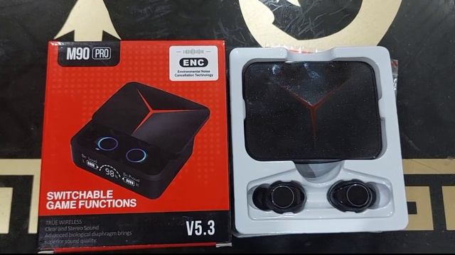M90 Pro Wireless Headset Review And Unboxing| Switchable Gaming Functions| M90 Pro Gaming Earbuds