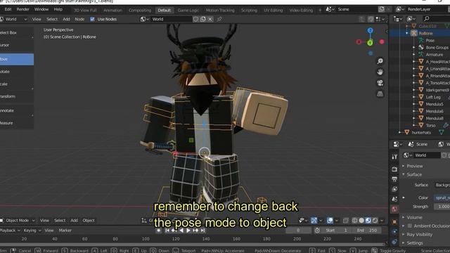 How to make a Roblox GFX in the new Blender 2.8 / Exporting, Texturing, Lighting, HDRI tutorial, et смотреть онлайн