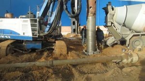 11. Извлечение обсадной трубы буронабивной сваи