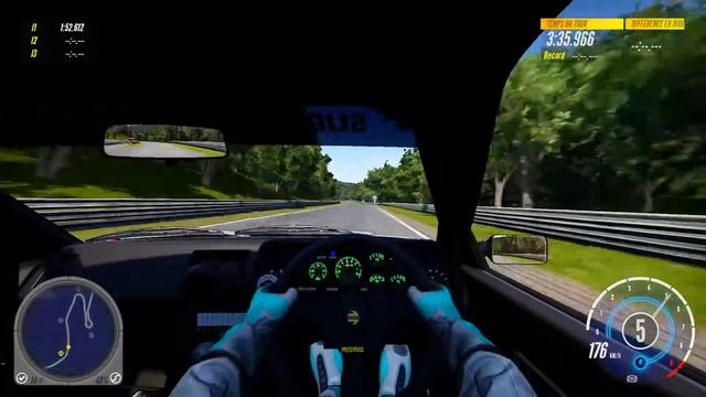 Nurburgring | 642 HP Toyota Sprinter Trueno (AE86) Racing | Project Cars 3 смотреть онлайн
