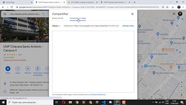 Como incorporar o iframe do google mapa no html смотреть онлайн