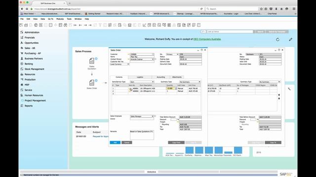 Introduction to SAP Business One Webinar смотреть онлайн