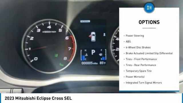 2023 Mitsubishi Eclipse Cross 1822M смотреть онлайн