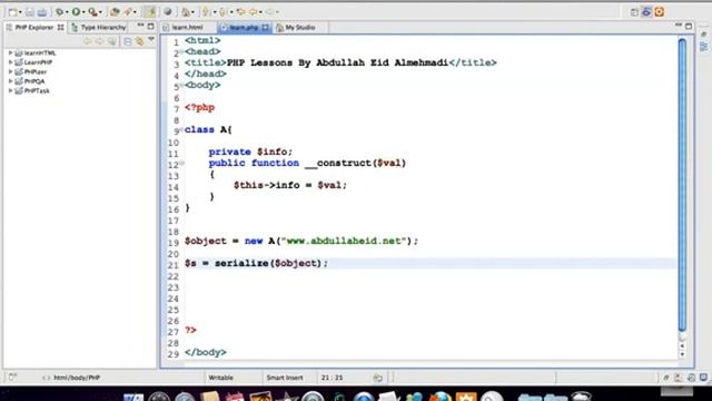 شرح التعامل مع دالة serialize смотреть онлайн