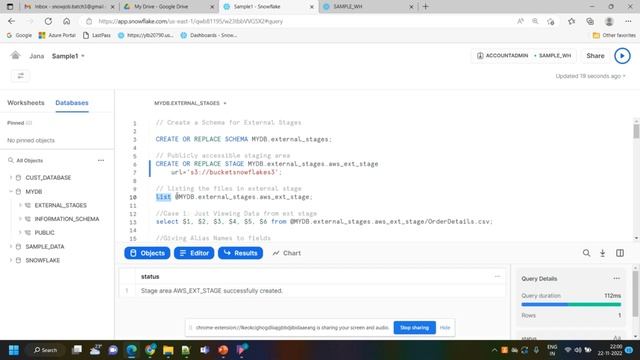 Snowflake - Data Loading and Transforming while Loading смотреть онлайн