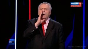 Волчий вой Жириновского шокировал студию  28.03.2021