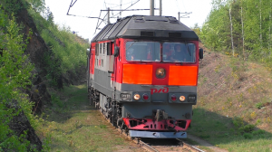 ТЭП70-0526 с туристическим поездом «Императорский маршрут» Екатеринбург-Пасс. — Алапаевск