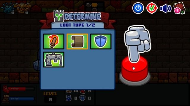 САМАЯ СЛУЧАЙНАЯ ИГРА! - Deterministic Dungeon смотреть онлайн