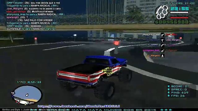 Gta Samp - Drifting Com Monster Truck A смотреть онлайн