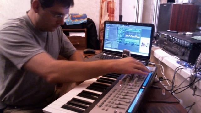 BlueARP demo #5 (Space / Magic fly cover) смотреть онлайн