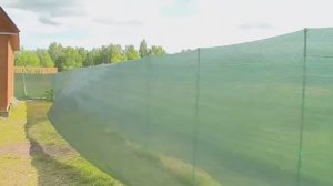 САМЫЙ ДЕШЕВЫЙ ЗАБОР НА ДАЧНОМ УЧАСТКЕ, СВОИМИ РУКАМИ, ЗАБОР ИЗ ФАСАДНОЙ СЕТКИ, ЗА 2 ДНЯ