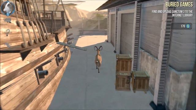 Goat Simulator - Retirement | Le Voyage Dans la Lune Achievement смотреть онлайн